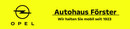 Logo Autohaus Förster GmbH